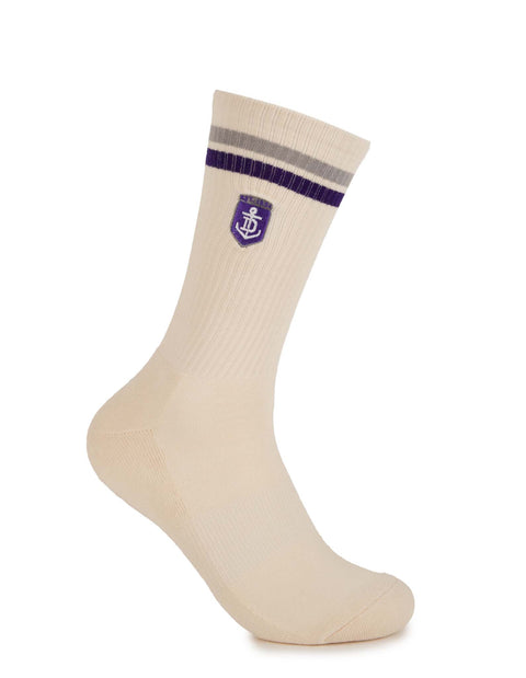Fremantle Dockers Sneaker Sock 2 Pack Giftbox