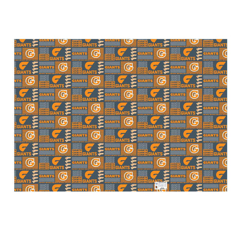 GWS Giants Wrapping Paper