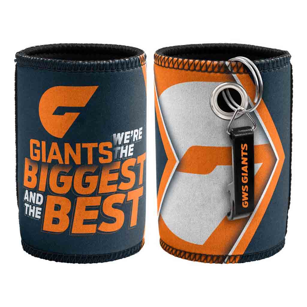Load image into Gallery viewer, GWS Giants Can Cooler Opener
