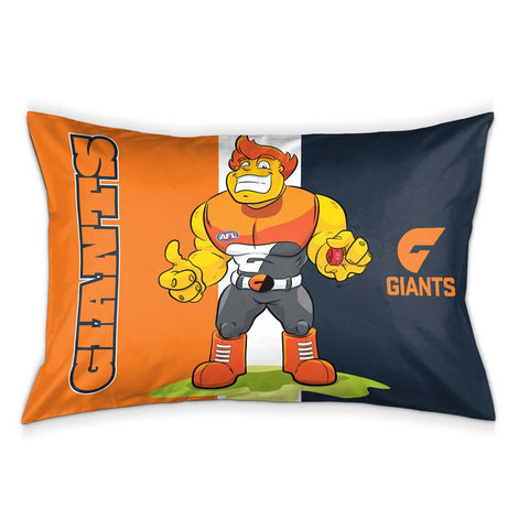 GWS Giants Single Pillow Case
