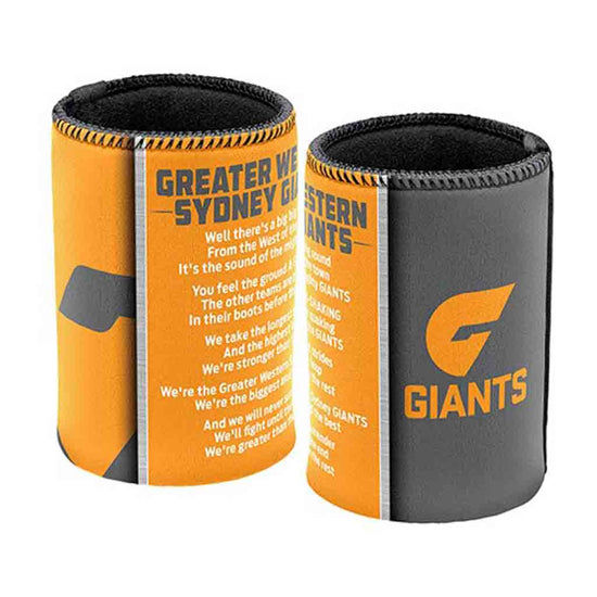 GWS Giants Team Song Can Cooler