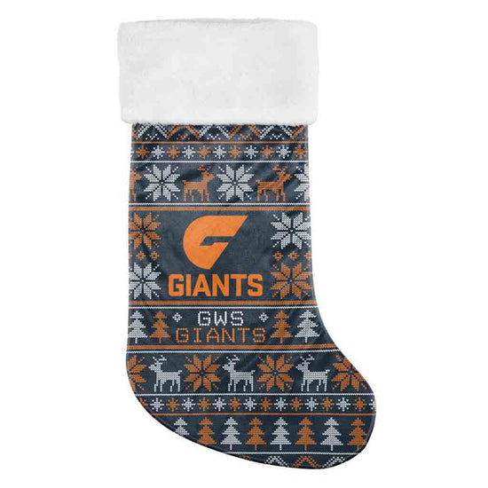 GWS Giants Xmas Stocking