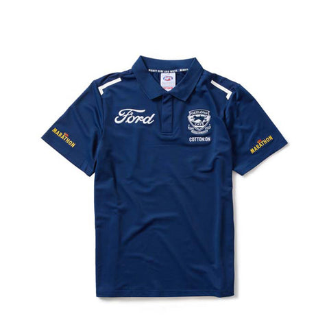 Geelong Cats 2026 Media Polo Adult
