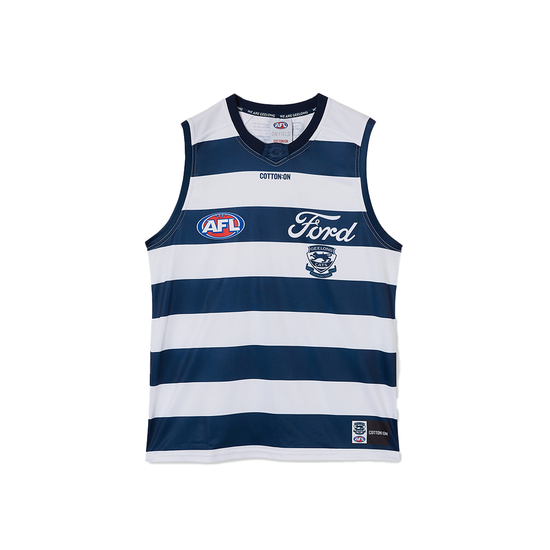Load image into Gallery viewer, Geelong Cats 2024 Home Guernsey Adult

