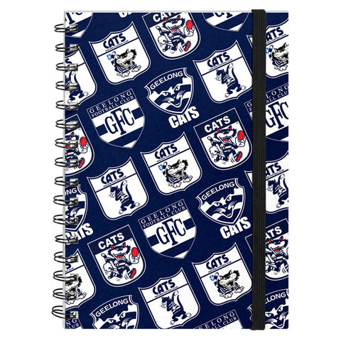 Geelong Cats A5 Hardcover Notebook