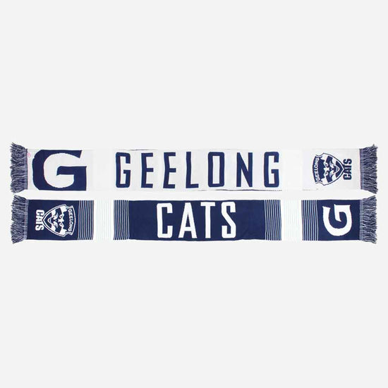 Load image into Gallery viewer, Geelong Cats Linebreak Scarf
