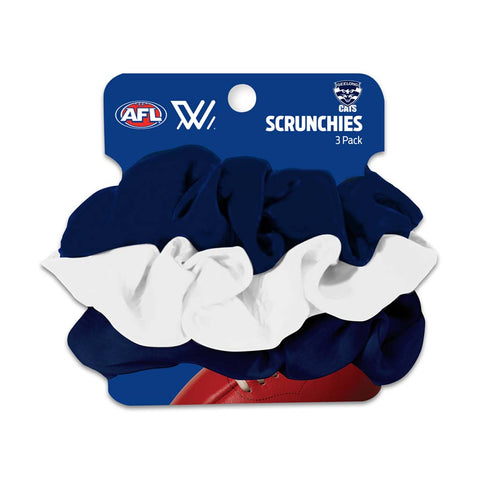 Geelong Cats Scrunchies 3-Pack