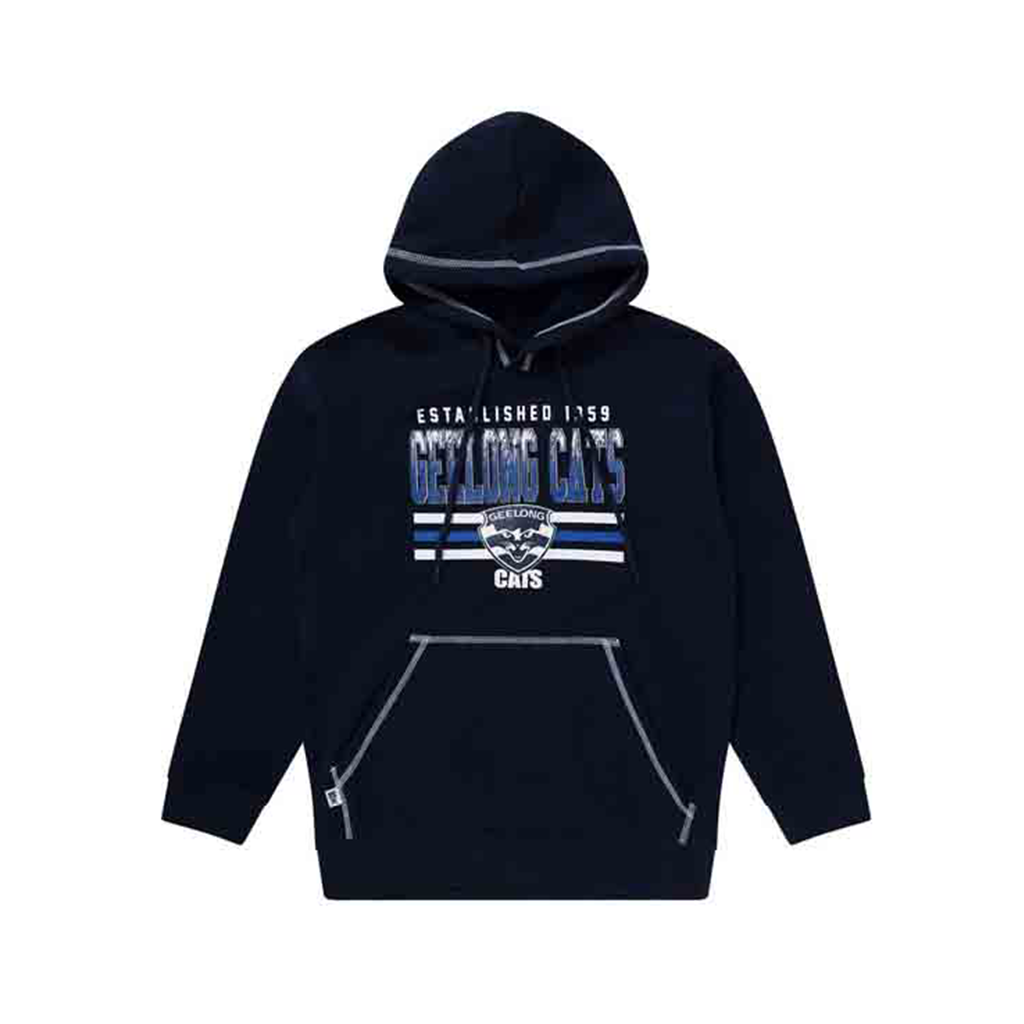 Geelong Cats Sketch Hoodie Youth