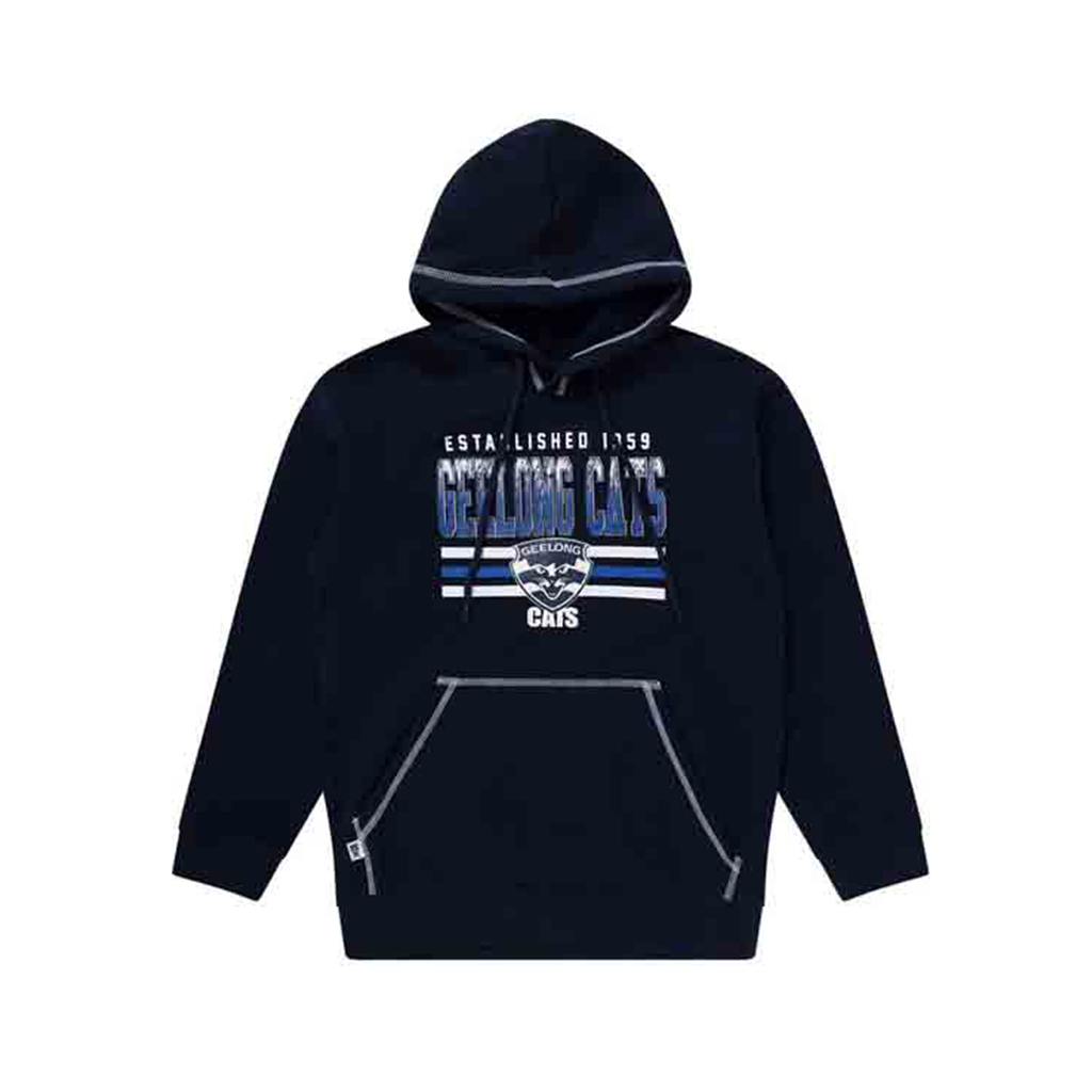 Load image into Gallery viewer, Geelong Cats Sketch Hoodie Youth
