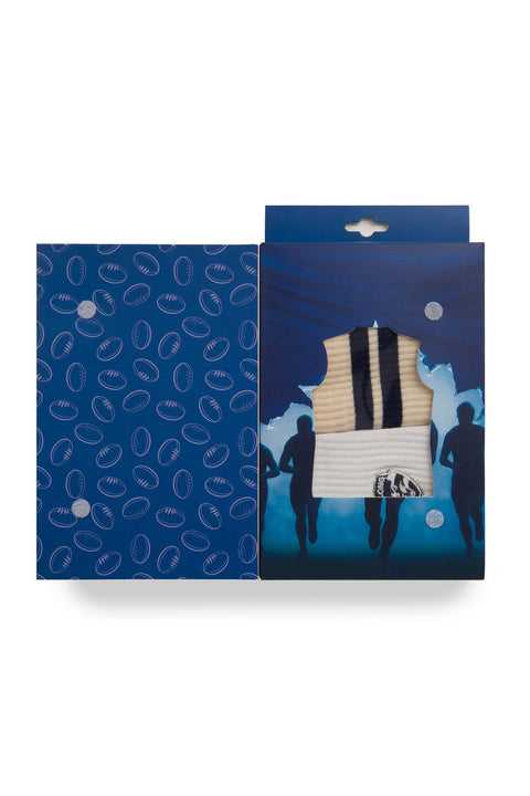 Geelong Cats Sneaker Sock 2 Pack Giftbox