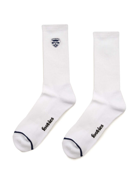 Geelong Cats Sneaker Sock 2 Pack Giftbox