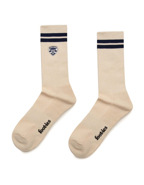 Geelong Cats Sneaker Sock 2 Pack Giftbox