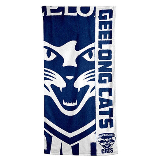 Load image into Gallery viewer, Geelong Cats Beach Towel
