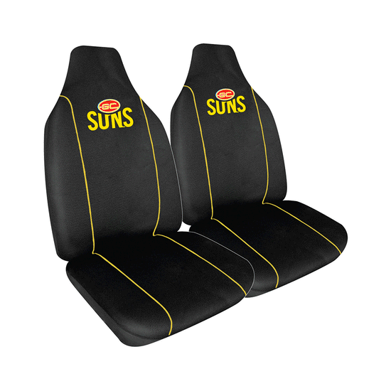 Load image into Gallery viewer, Gold Coast Suns Car Seat Covers

