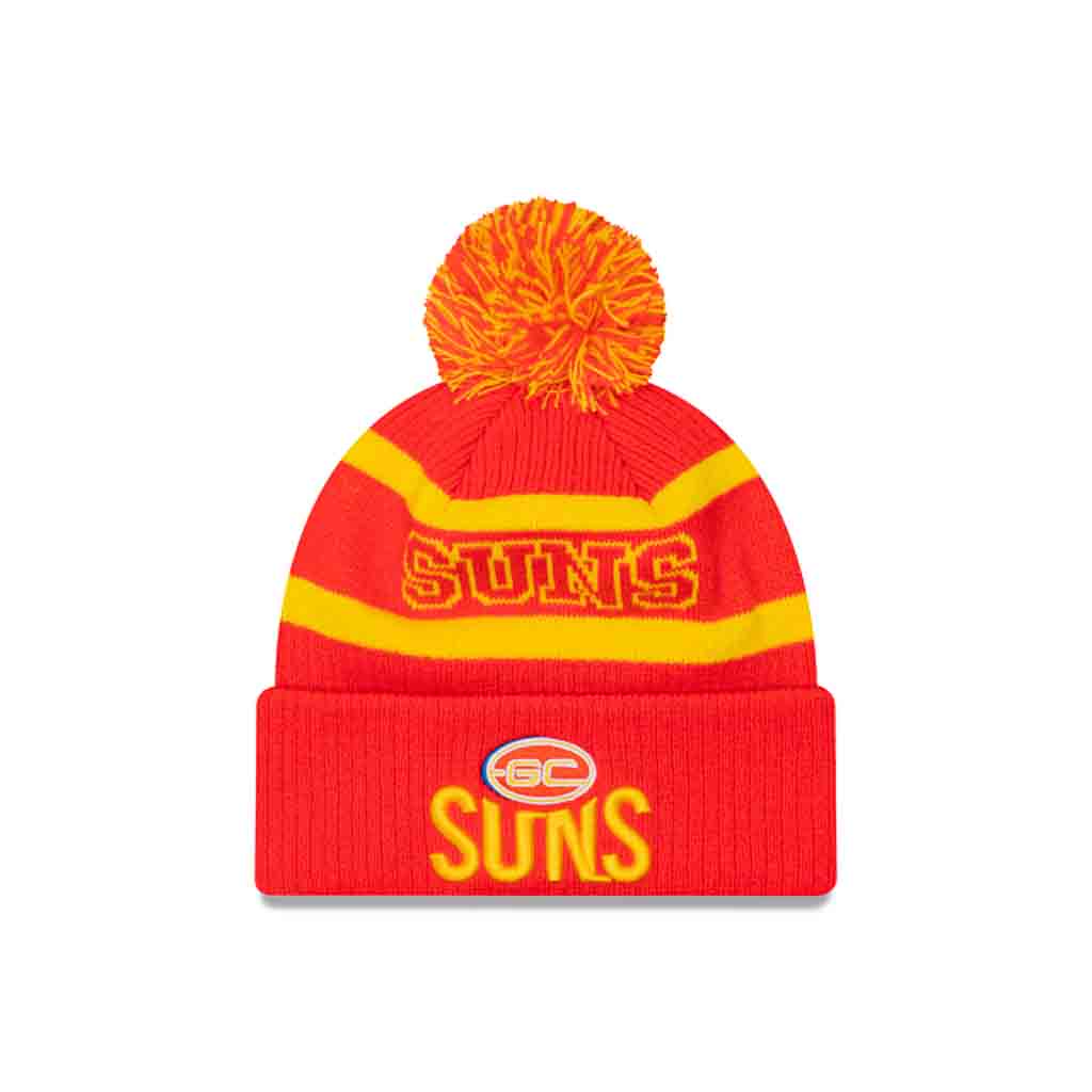 Gold Coast Suns 2024 Official Team Colours Beanie