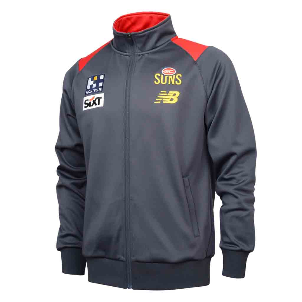 Load image into Gallery viewer, Gold Coast Suns 2024 Track Jacket Adult
