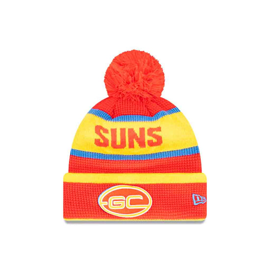 Gold Coast Suns Waffle Wordmark Beanie