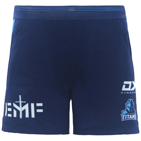 Gold Coast Titans 2026 Gym Shorts Navy Youth