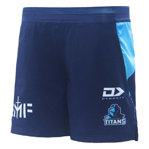 Gold Coast Titans 2026 Gym Shorts Navy Youth