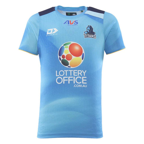 Gold Coast Titans 2026 Training Tee Cyan Adult