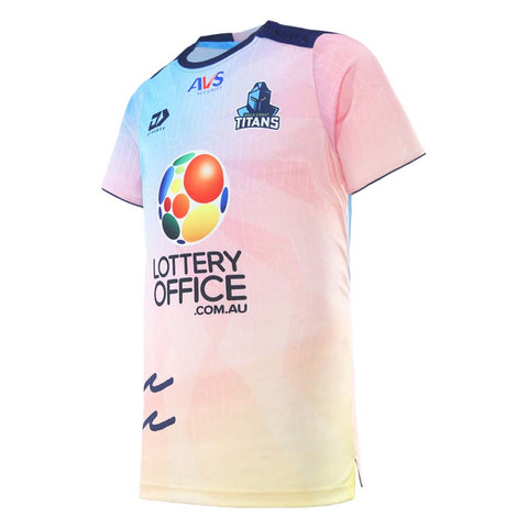 Gold Coast Titans 2026 Training Tee Sunset Adult