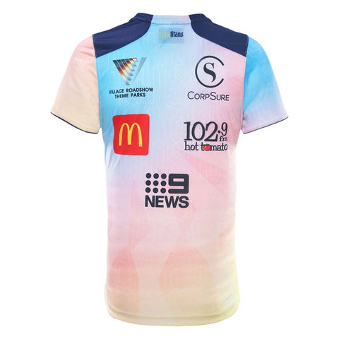 Gold Coast Titans 2026 Training Tee Sunset Adult