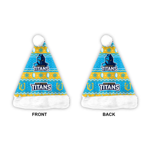 Gold Coast Titans Santa Hat