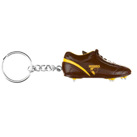 Hawthorn Hawks Boot Keyring