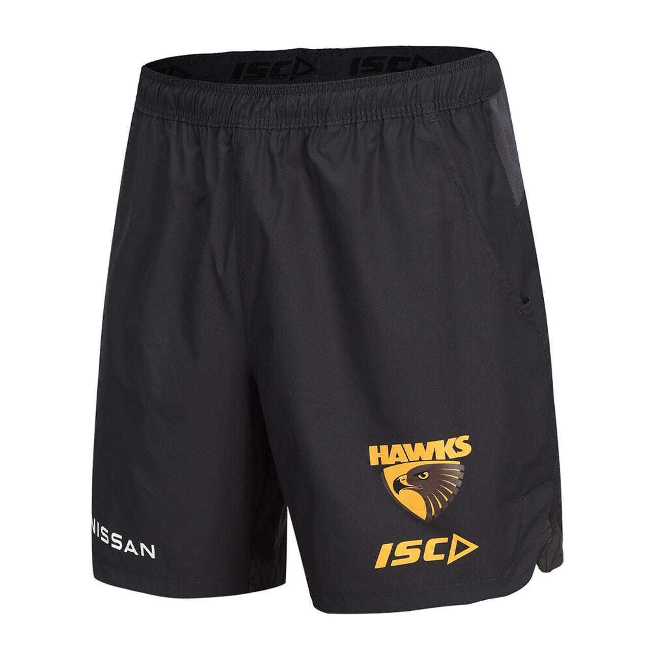 Hawthorn Hawks 2024 Training Shorts Adult - Carbon
