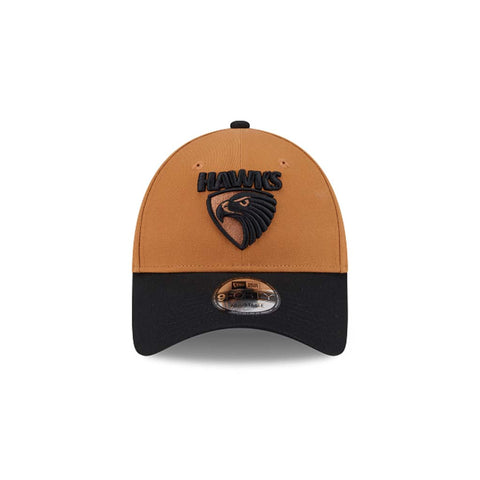 Hawthorn Hawks 9Forty Cap Light Brown Black
