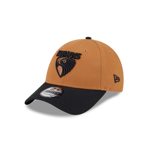 Hawthorn Hawks 9Forty Cap Light Brown Black