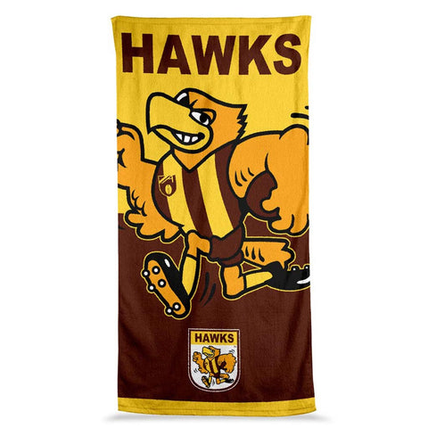 Hawthorn Hawks Jumbo Beach Towel
