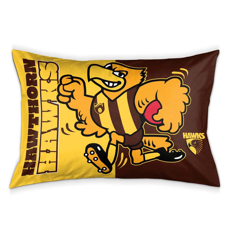 Hawthorn Hawks Single Pillow Case