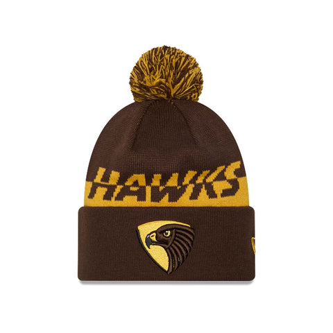 Hawthorn Hawks Split Script Beanie