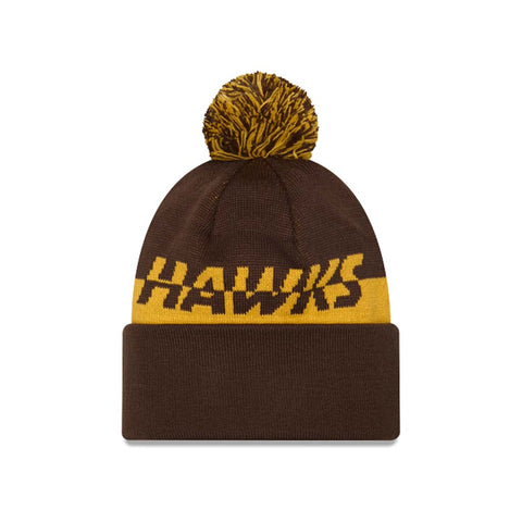 Hawthorn Hawks Split Script Beanie