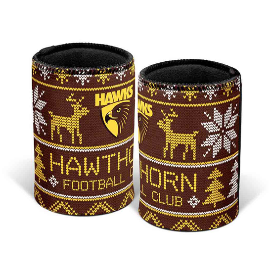 Hawthorn Hawks Xmas Can Cooler