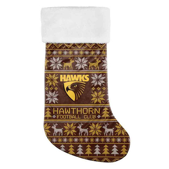 Hawthorn Hawks Xmas Stocking