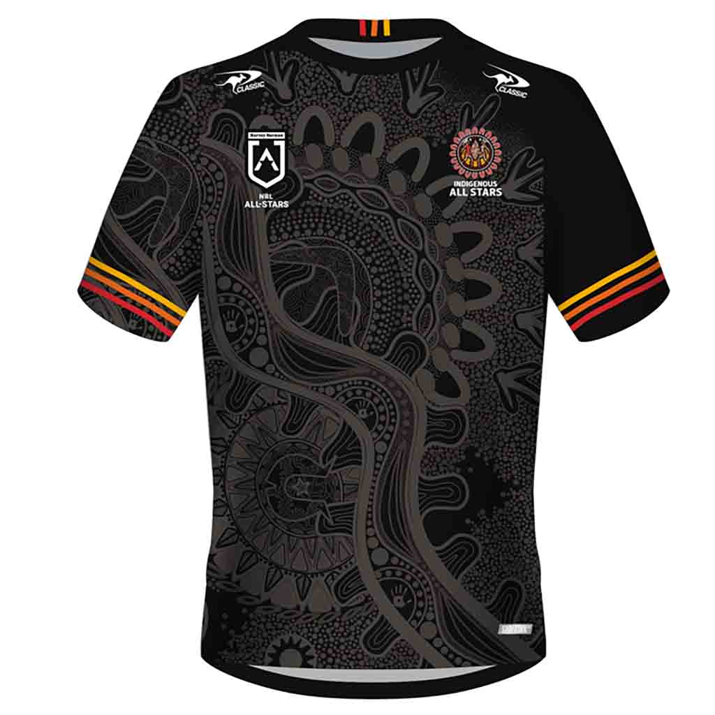 Indigenous All Stars 2024 Training Tee Youth Jerseys Megastore