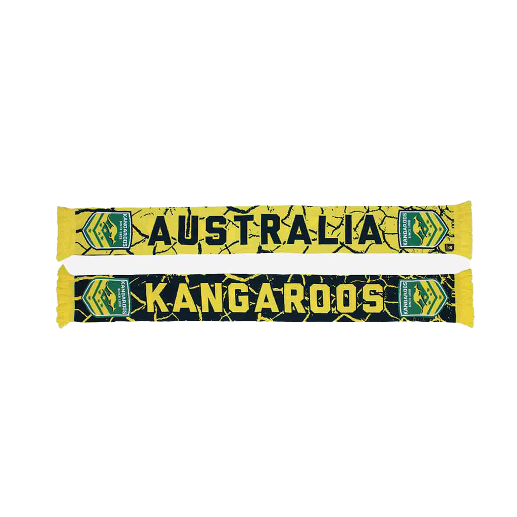 Kangaroos Quake Jacquard Scarf