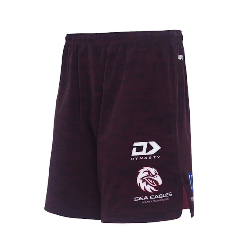 Manly Sea Eagles 2024 Alternate Gym Shorts Youth