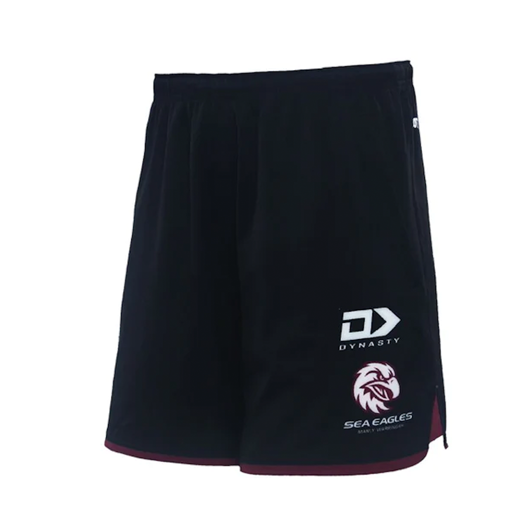 Manly Sea Eagles 2024 Gym Shorts Adult