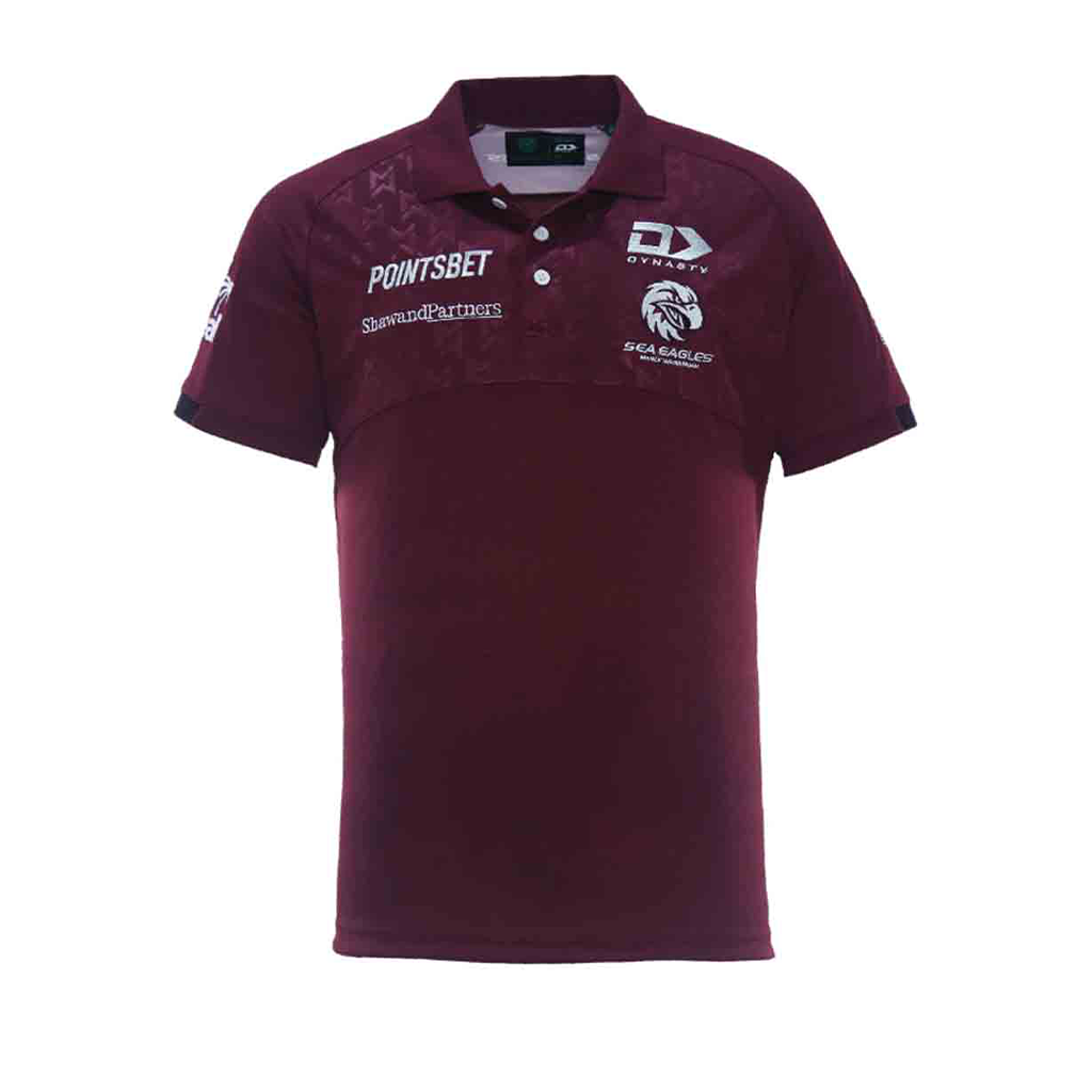 Manly Sea Eagles 2024 Media Polo Adult