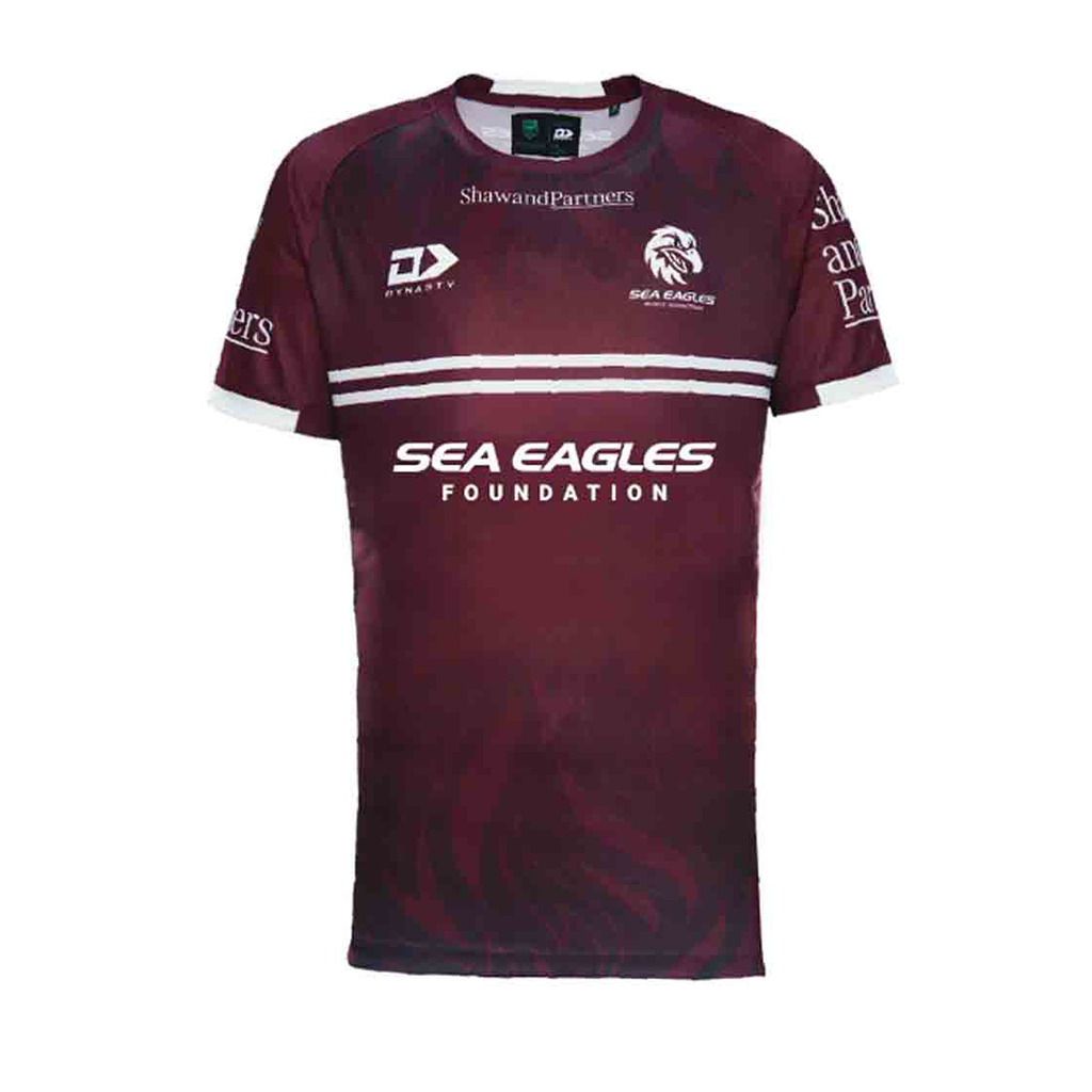 Load image into Gallery viewer, Manly Sea Eagles 2024 Training Tee Youth
