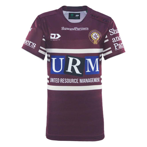 Manly Sea Eagles 2026 Training Tee Maroon Youth