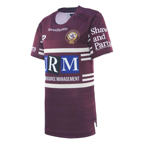 Manly Sea Eagles 2026 Training Tee Maroon Youth