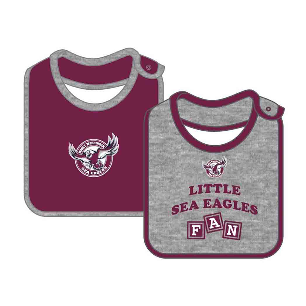 Manly Sea Eagles 2 Pack Bib