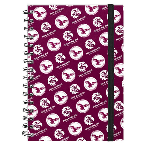 Manly Sea Eagles A5 Hardcover Notebook