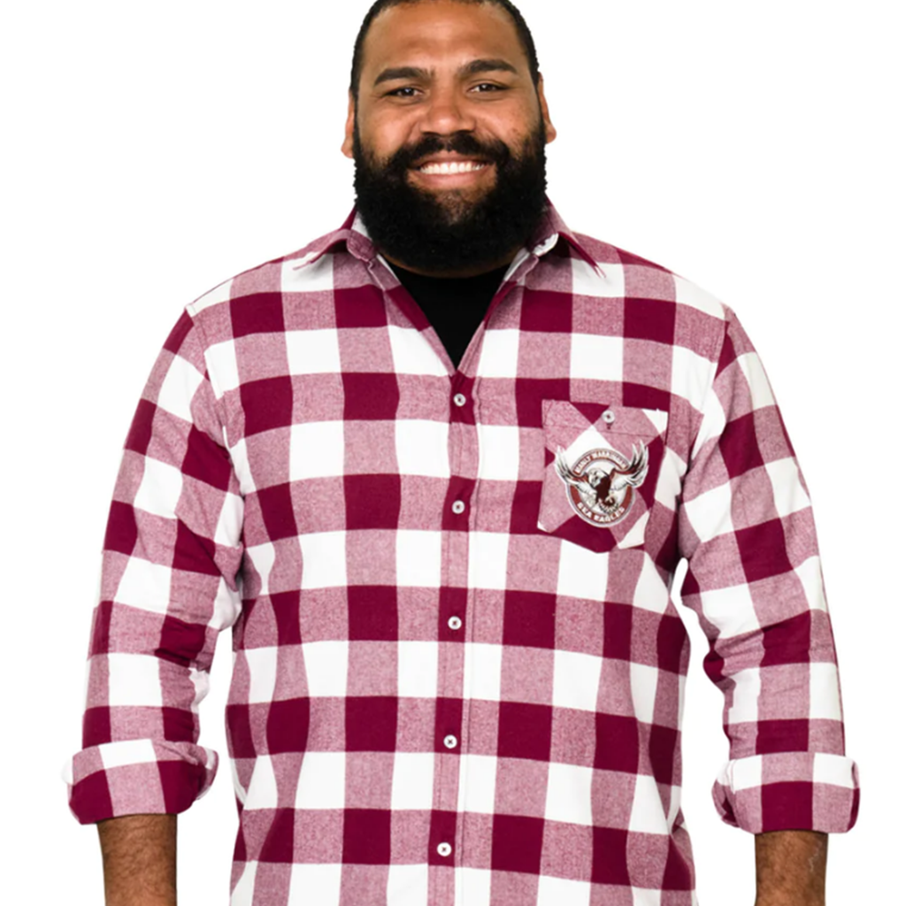 Manly Sea Eagles Axeman Flannel Shirt
