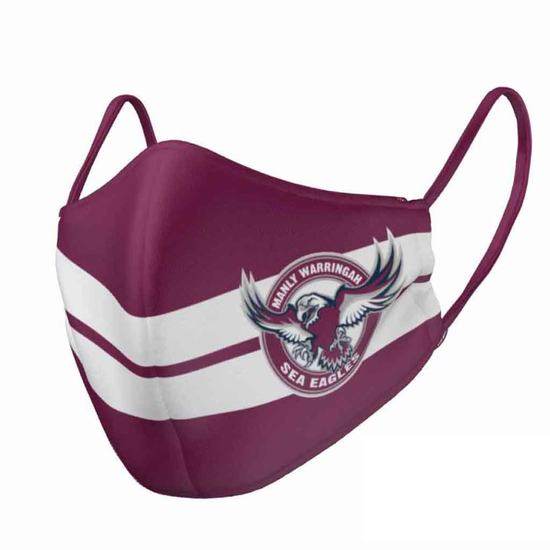 Manly Sea Eagles Face Mask