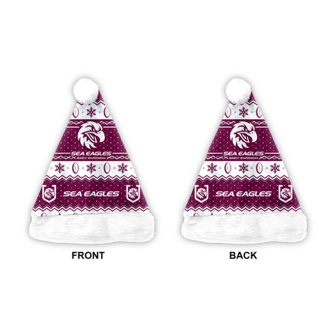 Manly Sea Eagles Santa Hat